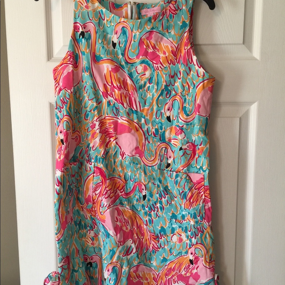 Lilly Pulitzer Flamingo Dress